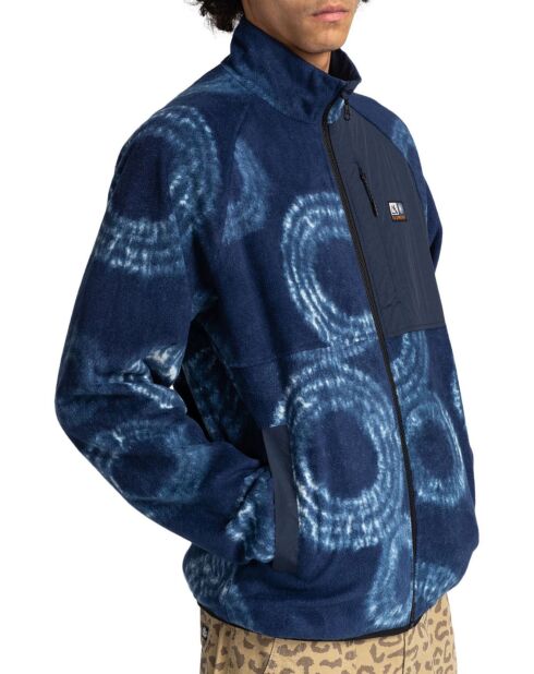 Giacca reversibile blu navy