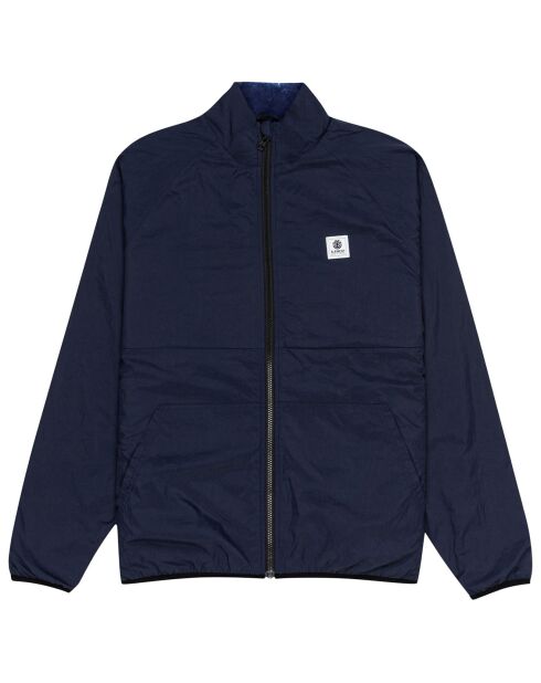 Giacca reversibile blu navy