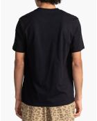 T-Shirt Logo Léopard noir