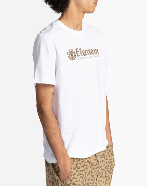 T-shirt bianca con logo