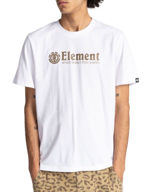 T-shirt bianca con logo