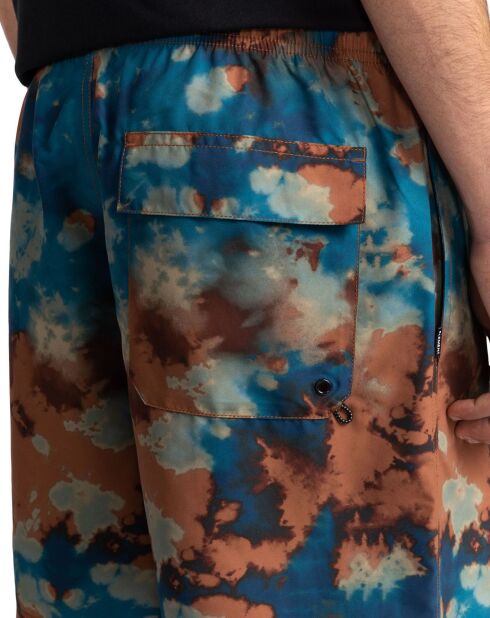 Short imprimé multicolore