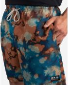 Short imprimé multicolore