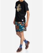 Short imprimé multicolore