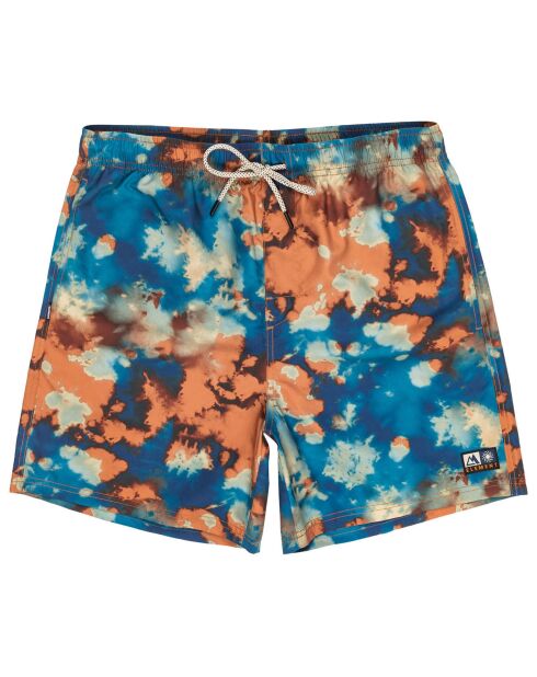 Short imprimé multicolore