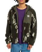 Veste Wolfe Sherpa Recyclée vert kaki