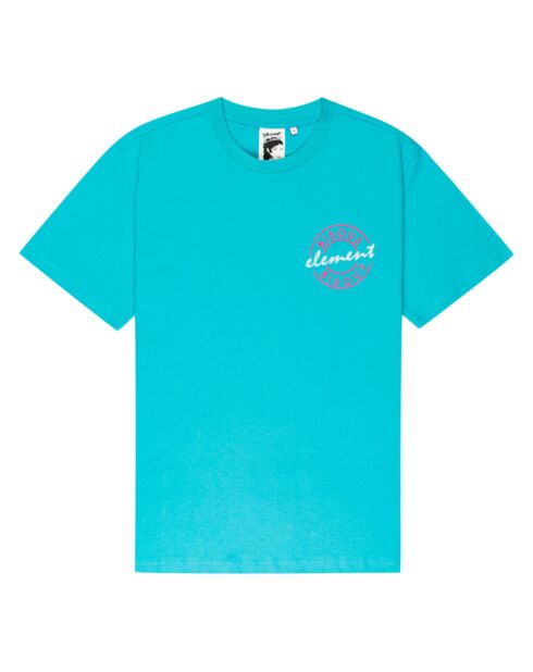 The Circle Element X Kisses Blaues T-Shirt
