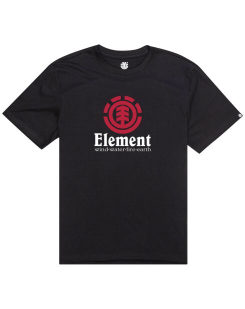 T-shirt nera con logo