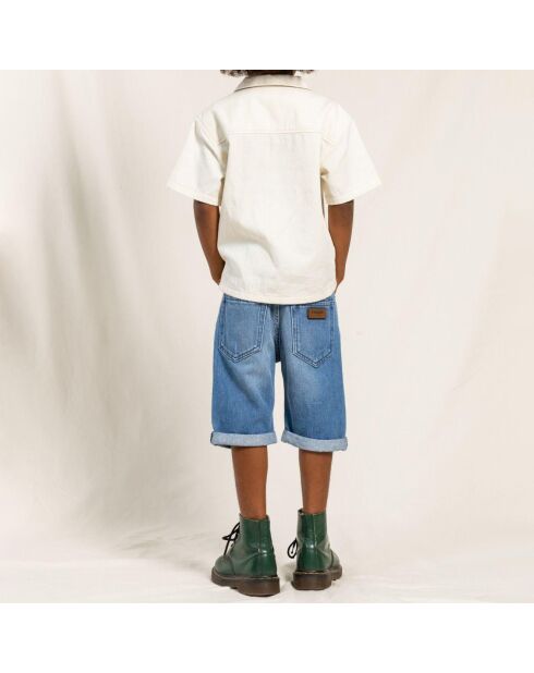 Short Edmond Uni en denim