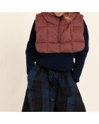 Col à Capuche Snowshort bordeaux