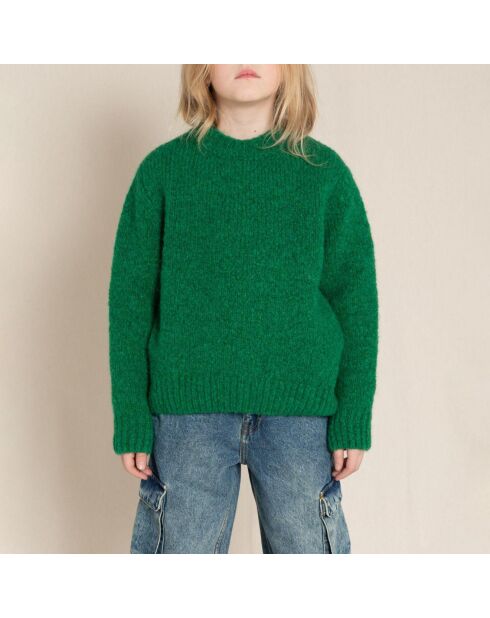 Pull en Laine mélangée Lona vert