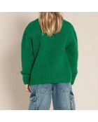 Pull en Laine mélangée Lona vert