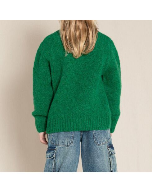 Pull en Laine mélangée Lona vert