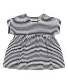 Robe en Lin mélangée Teresa bleu marine