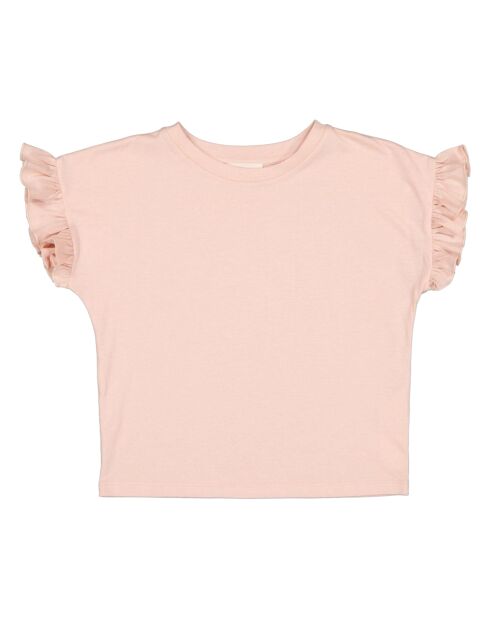 T-shirt Nao Volants rose