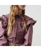 Blouse Jimena Coton Bio hortencia