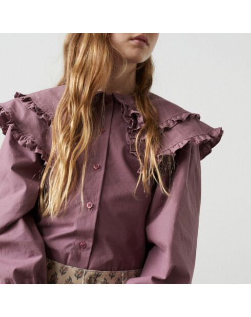 Blouse Jimena Coton Bio hortencia