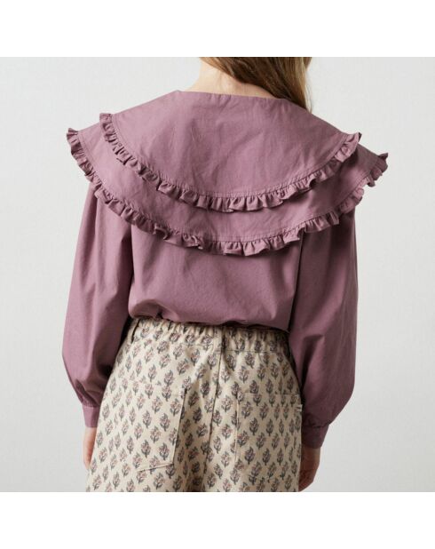 Blouse Jimena Coton Bio hortencia