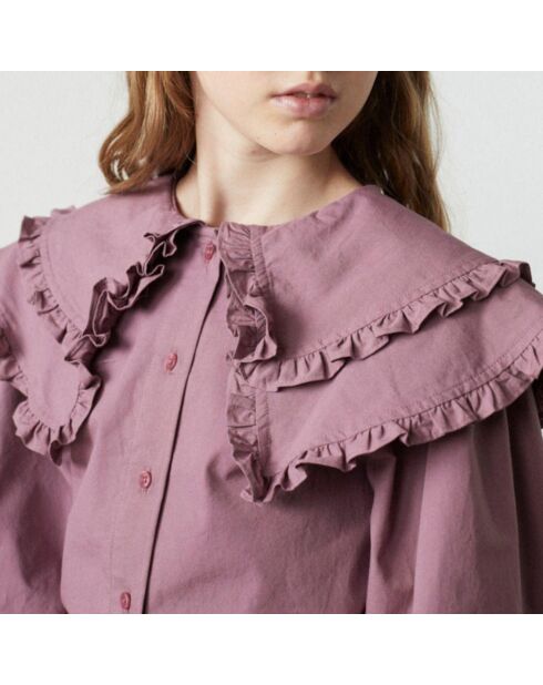 Jimena Hortencia Bluse aus Bio-Baumwolle