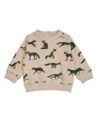 Sweat en Coton Bio Renards écru