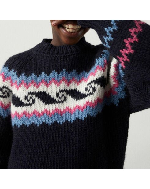 Pull Andy bleu marine