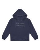 Hoodie Logo Flock bleu marine