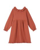 Robe Gaze de Coton rose