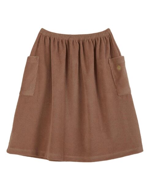 Jupe Eponge camel