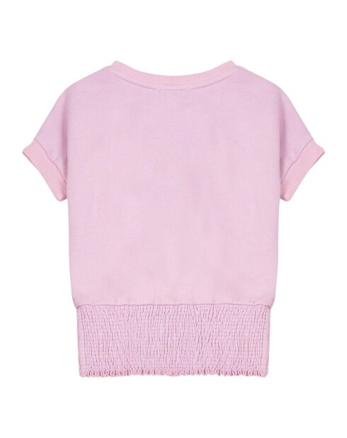 Top Juliette Coton Bio lilas