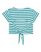 T-Shirt rayé vert