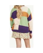 Gilet Formes Géométriques multicolore