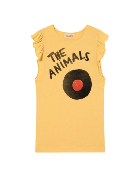 Débardeur The Animals Fly jaune