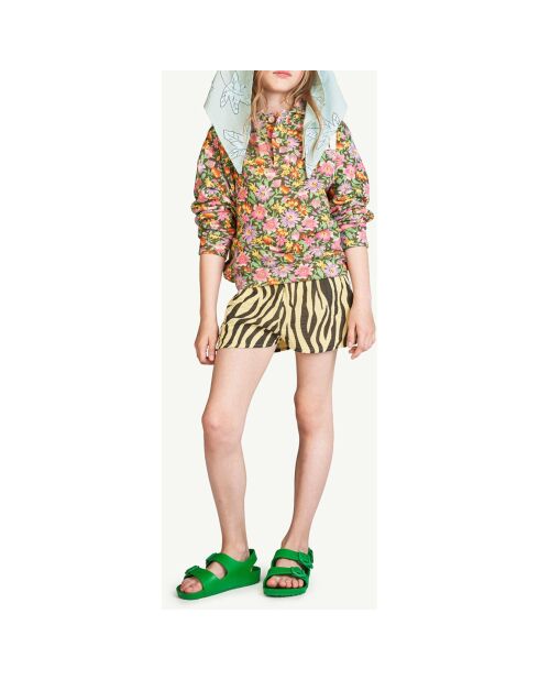 Sweat à Boutons Fleurs Seahorse multicolore
