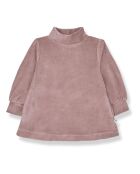 Robe Velours Rudra mauve
