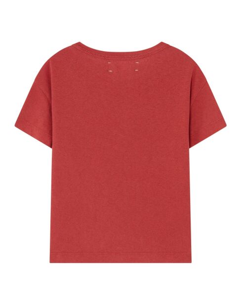 T-Shirt Animal Air Rooster rouge