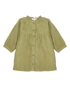 Robe velours côtelé Romane vert kaki