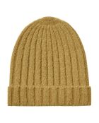 Bonnet Côtelé ocre