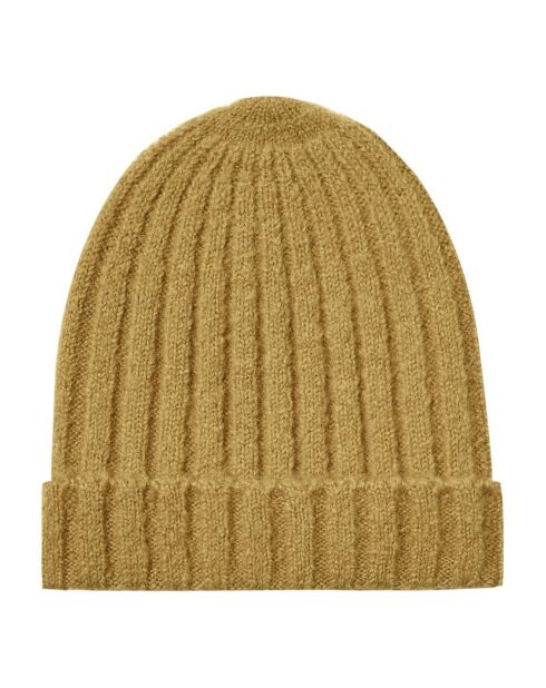 Bonnet Côtelé ocre
