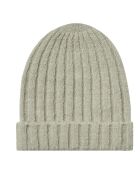 Bonnet Côtelé vert d'eau