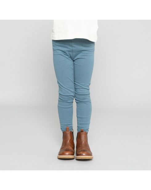 Legging Nicer en Coton Bio bleu canard