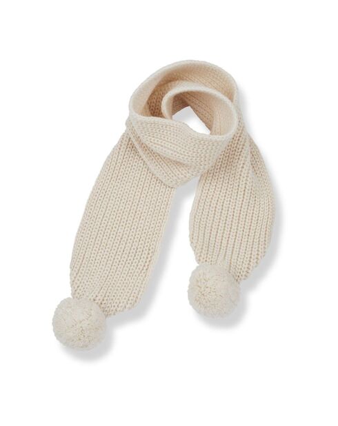 Echarpe Tricot Nele écrue
