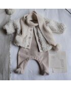 Echarpe Tricot Nele écrue
