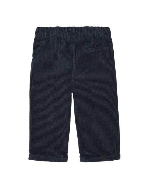 Pantalon en Velours Côtelé Marlito bleu marine