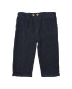 Pantalon en Velours Côtelé Marlito bleu marine