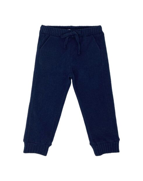 Pantalon Maille bleu marine