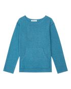 Pull Maille Poche bleu