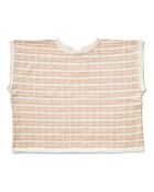 Top Maille Coton Pima Bio Iris rose pêche