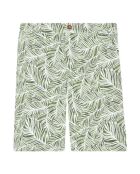 Bermuda Feuilles vert