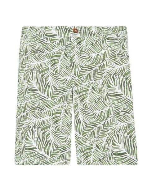 Bermuda Feuilles vert