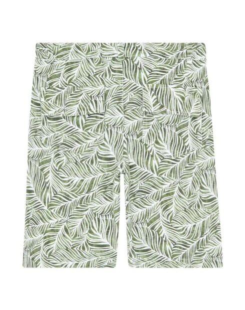 Bermuda Feuilles vert